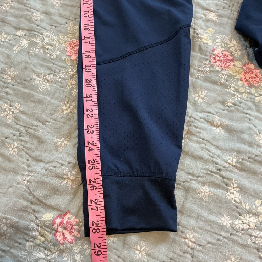 Barco One Womens XS Navy 2 Piece Jogger Scrub Set Drawstring Bottoms - Picture 4 of 12